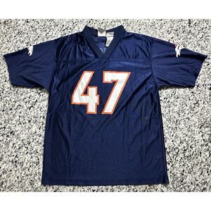 Denver Broncos Football NFL Players Blue Lynch Jersey #47‎ Boys Large